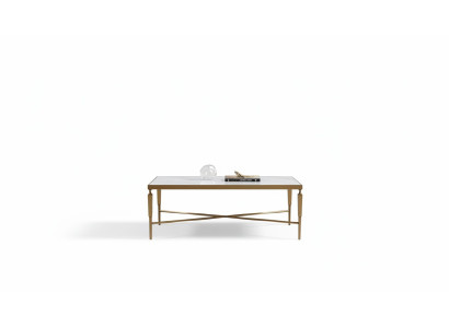 Stal nierdzewna Luxury Living Room Stolik kawowy Design stoły Style Meble Prostokątne