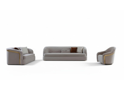 Zestaw sofowy 321 miejsce do siedzenia Set Design Sofa Grupa Couch Modern Luxury Podkładka Nowość