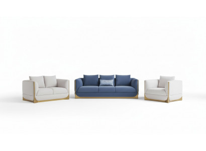 Design Sofa Kanapy Kanapa Nowoczesny Luksus Zestaw sofowy 321 miejsce do siedzenia Zestaw Nowa Podkładka