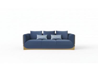 Sofa Trzyosobowa Podkładka Design Sofa Nowoczesna 3-osobowa Siedziba Sofy Pokój Luxury Meble