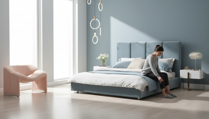 Designerskie Łóżko Sypialnia Łóżko Noble Luxury Class Designer Łóżko Luxury Hotel Nowość