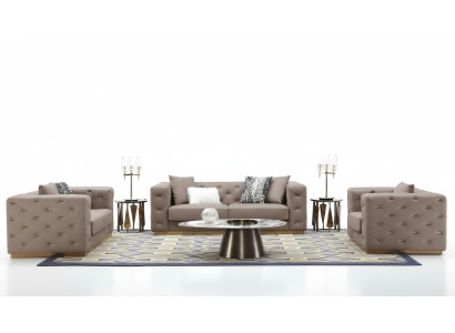 Zestaw sofowy 321 miejsce do siedzenia Nowoczesna Sofa Meble do Salonu Designerska Sofa Włókienniczy Nowość