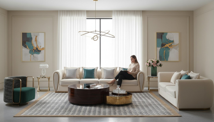 stolik kawowy Stolik kawowy Stolik Designer Tabela stoły Stół do salonu 2-częściowy.