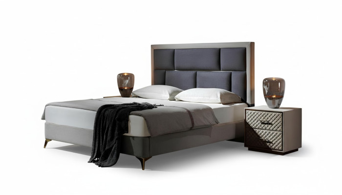 łóżko Meble Sleep Hotel Double Luxury Sypialnia Łóżko Design Podkładka Aksamit Nowość