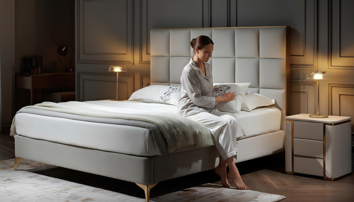 Stolik nocny konsola Sleep Living Pokój stoły Konsole Meble Modern Side Nowe