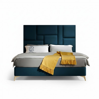 Łóżko Design 180x200cm Podwójne łóżko łóżko podwójne Design Luxury Luxur Łóżko tapicerowane Nowość