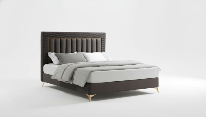 Podwójne łóżko hotelowe Meble Luxury Sypialnia Łóżko Podkładka Design Aksa z podwójnymi łóżkami