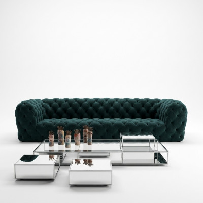 Chesterfield czteroosobowa luksusowa sofa klubowa XXL dla ekskluzywnych
