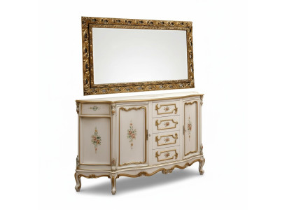 Kredens Design rtv Kredens Sypialnia Szafa Półka Luxury Living Pokój Board
