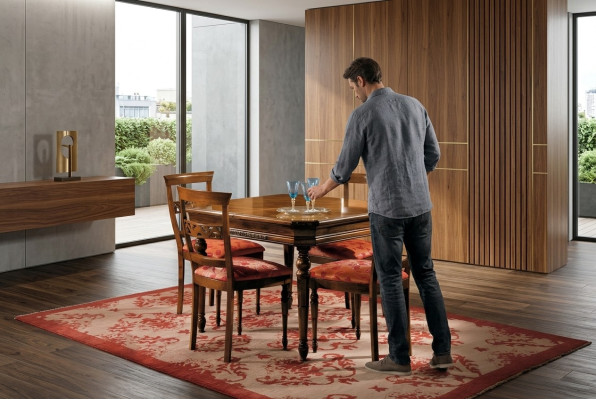 Design Stół obiadowy Drewno Tabela Nowoczesne Stoły do ​​Jadalni Meble Salon stoły Drewno Nowość