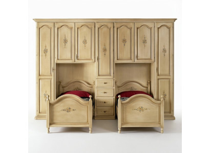 Klasyczna Szafa z łóżkiem Meble Hotelowe Łóżko Szafa Zestaw Meble