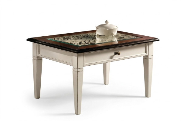 Stoliki do herbaty Stoły luksusowe Drewno stoły Konsole Design Italian Meble Vaccari
