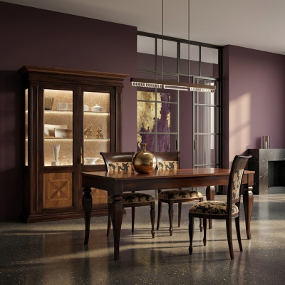 Solidne drewno Kredens kredens do salonu Kredens Vaccari cav giovanni gabloty