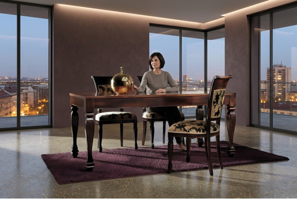jadalnia Krzesła Luxury Fotel Krzesło Drewno Brown Krzesła Meble do Salonu Nowość
