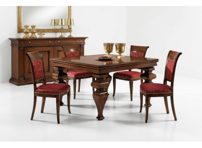 Stół obiadowy Design Meble Meble stoły Solidne drewno Tabela New Luxury Italian