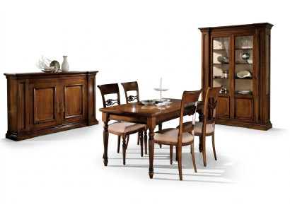 Stół obiadowy Drewno Stoły jadalnia stoły Tabela Design Drewno Luxury Meble Włochy