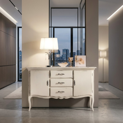 Kredens Luxury Sypialnia Drewno Design Kredens Side Nowy Kredens Szafa Półka