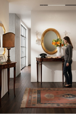 Stół konsolowy Design Meble Style Baroque Drewno Włoski Tabela stoły stolik kawowy
