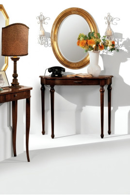 Stół konsolowy Design Meble Style Baroque Drewno Włoski Tabela stoły stolik kawowy