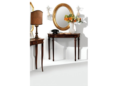 Stół konsolowy Design Meble Style Baroque Drewno Włoski Tabela stoły stolik kawowy