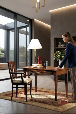 Tabela Biurko Stoły Meble Włoskie Krzesło Zestaw Office 2-częściowy Office