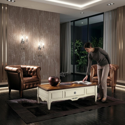 Stoliki do herbaty Stoły luksusowe Drewno stoły Konsole Design Italian Meble Vaccari
