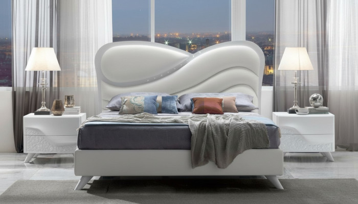 Łóżko Podkładka Design Luksusowe podwójne łóżko hotelowe Sleep Pokój Ramy łóżek Drewno