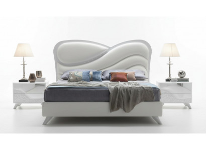 Łóżko Podkładka Design Luksusowe podwójne łóżko hotelowe Sleep Pokój Ramy łóżek Drewno