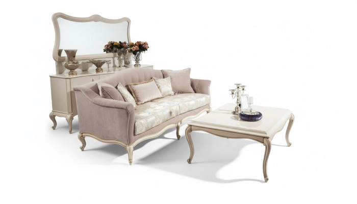 Sofa Trzyosobowa Klasyczna Sofa Podkładka Meble Włoskie Meble Sofa