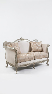 Design Sofa 2 Siedziba Kanapy Luksusowa Kanapa 2-osobowa Nowe Meble Włókiennicze Dwumiejscowe