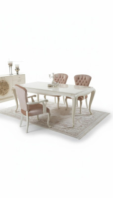 Luksusowy Stół obiadowy Design Tabela jadalnia stoły drewniane stoły włoskie Meble 228cm
