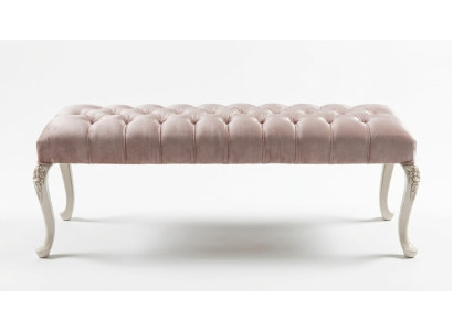 Stołek Podkładka Siedziba Design Włókienniczy Relaks Luxury Kanapa Material Chesterfield