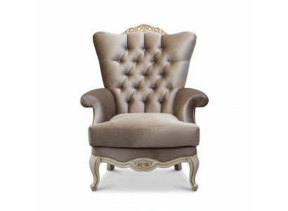 Luksusowy design Fotel klasyczny tron ​​Fotel salon Chesterfield Nowość