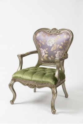 Fotel 1 miejsce siedzące Zielony Salon Eleganckie Meble Luksusowe Chesterfield Nowość