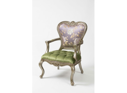 Fotel 1 miejsce siedzące Zielony Salon Eleganckie Meble Luksusowe Chesterfield Nowość