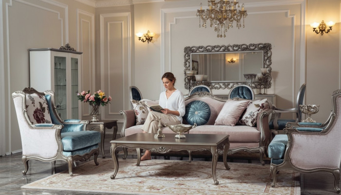 Zestaw sofowy sofa luksusowe sofy Fotel 3+1+1 miejsce do siedzenia stolik kawowy zestaw 4 sztuki