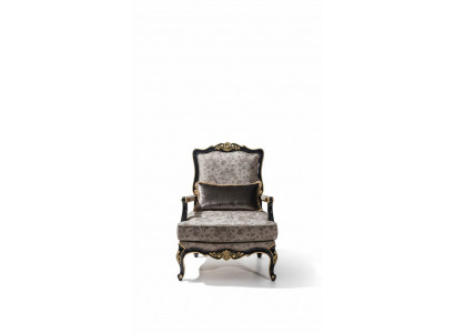 Fotel Podkładka Designer Włókienniczy 1 miejsce siedzące Podkładka jednomiejscowa Meble Baroque