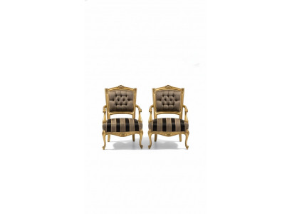 Fotel Meble Krzesła Art Deco Design Włókienniczy Pokój Dzienny Fotel Design Nowość