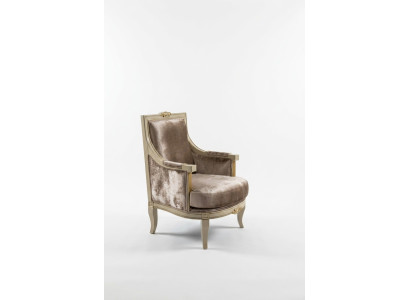 Fotel Art Deco Relaks Materiał Lounge Włókienniczy miejsce siedzące Luksusowe Siedziba Poliester