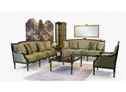 Zestaw sofowy 3+3+1 miejsce do siedzenia stolik kawowy Sofa Fotel Sofy Meble Zestaw 4szt