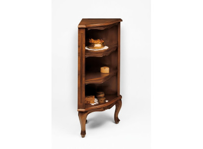 Szafka narożna Półka Narożnik Półka na książki Ściana Narożnik Półka Drewno Szafki Design Baroque