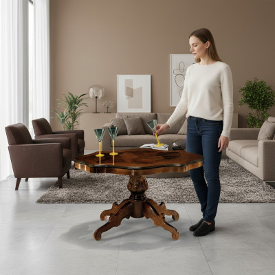 Luksusowy stolik kawowy boczny designerski stolik kawowy Stoły do ​​salonu Solidny