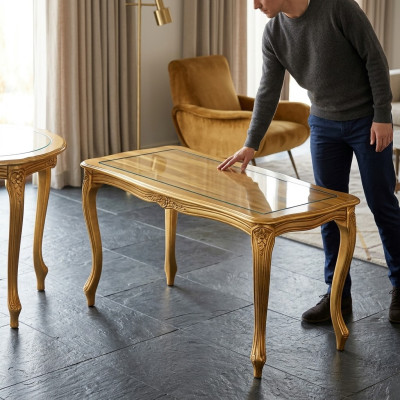 stolik kawowy Drewno Stolik designerski stolik kawowy Tabela stół do salonu stoły