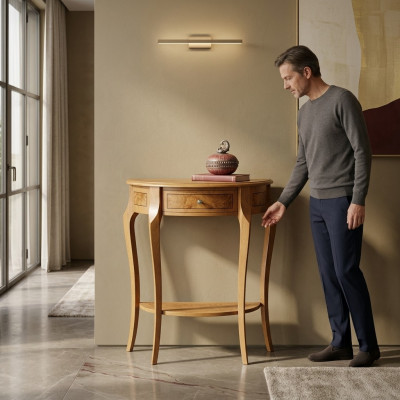 Stół konsolowy Design Drewno Tabela konsola Stoły konsolowe Luksusowy kredens Table Nowość