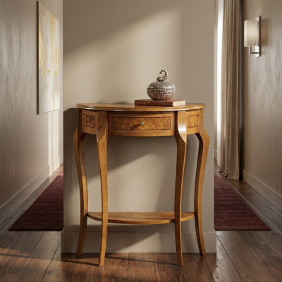 Stół konsolowy Design Drewno Tabela konsola Stoły konsolowe Luksusowy kredens Table Nowość