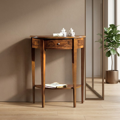 Stół konsolowy Design Meble Style Baroque Drewno Włoski Tabela stoły stolik kawowy