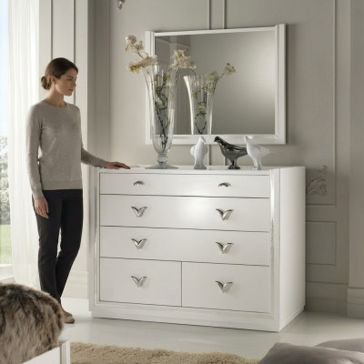 Kredens Szafa Luxury Komody Szafa Półka konsola Meble Drewniana Szafka Włochy Nowy