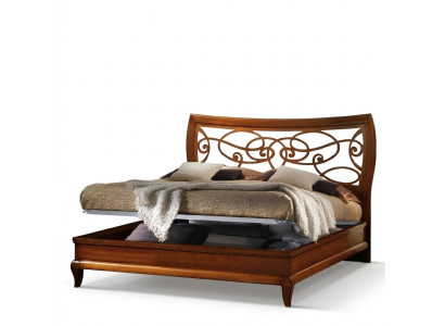 Łóżko Luxury Sypialnia Podwójne łóżko Drewno Podkładka łóżka Double Bed Frame Modern