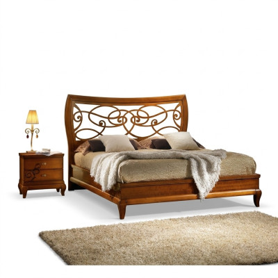 Łóżko Podkładka Luxury Design łóżko Podwójne łóżko Hotelowe Rama łóżka Double Drewno Meble