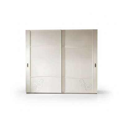 Szafa Szafa z drzwiami przesuwnymi Sypialnia Ściana Drewno Design Szafki